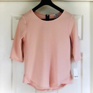 Bar III Elbow Length Top